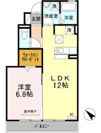 大仁駅 徒歩16分 1階の物件間取画像